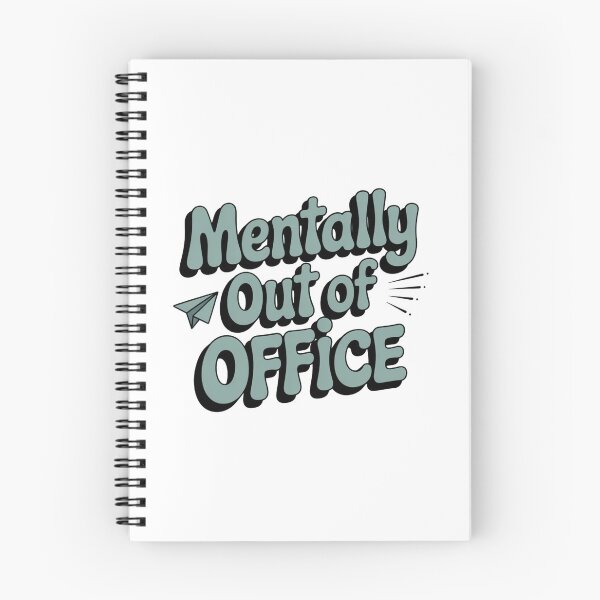 Item preview, Mentally Out Of Office | T-Shirt designed and sold by NicolasGlowArt.