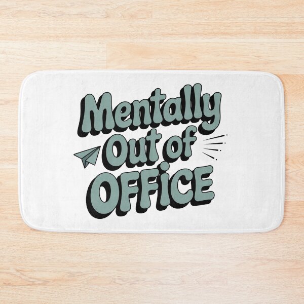 Item preview, Mentally Out Of Office | T-Shirt designed and sold by NicolasGlowArt.