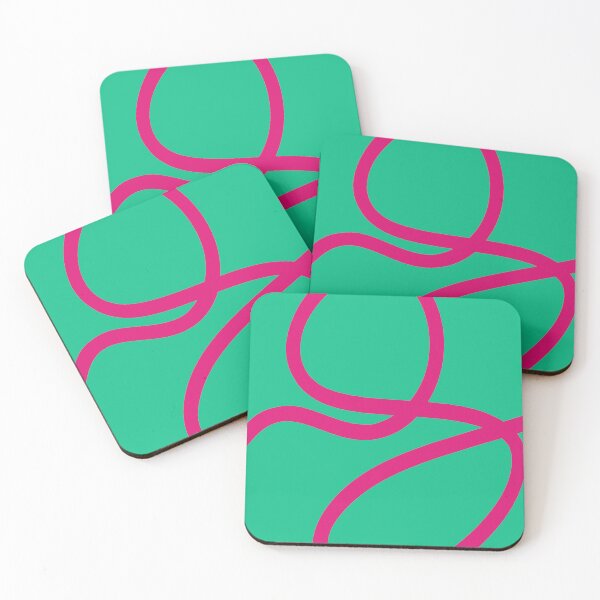 Item preview, Flow Lines Green and Fuchsia – Creative Energy designed and sold by ROREALITIES.
