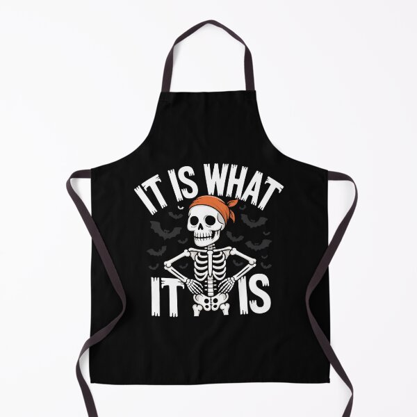 Item preview, Funny Skeleton It is What it is Halloween Costume designed and sold by BakeryDozen.