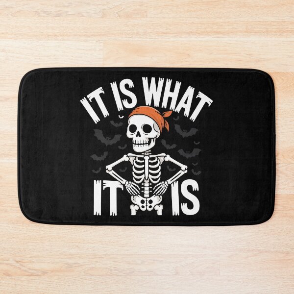 Item preview, Funny Skeleton It is What it is Halloween Costume designed and sold by BakeryDozen.
