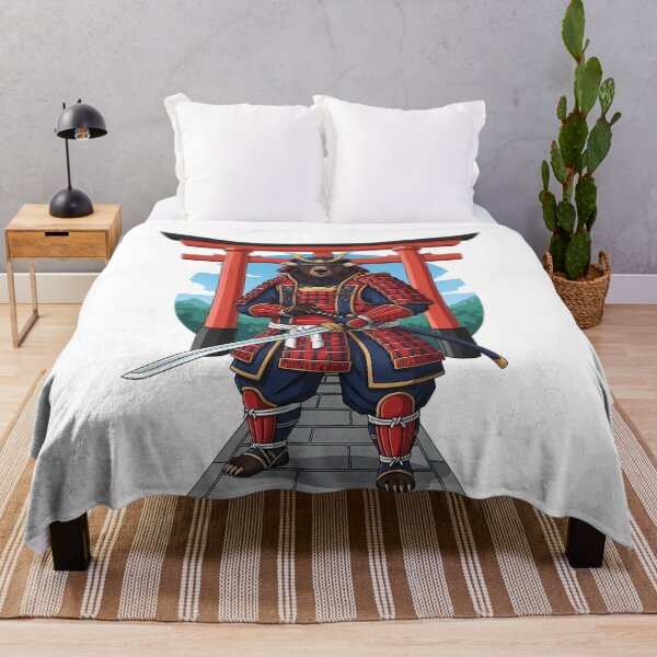 Item preview, Samurai Bear Katana Warrior Japan Torii designed and sold by k3rstman1.