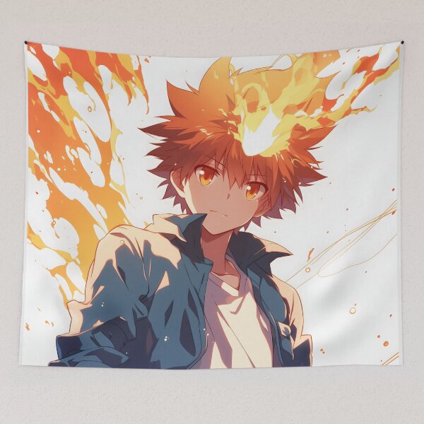 Item preview, Tsuna Sawada - 5 designed and sold by Infinite-Aspire.