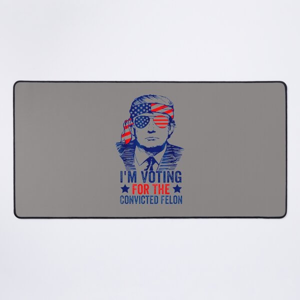 Item preview, I'M-VOTING-FOR-THE-CONVICTED-FELON-FUNNY-TRUMP-2024-T-SHIRT-(3) designed and sold by asherthoqt.