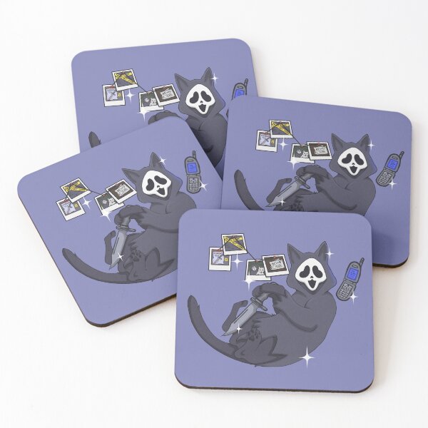 Item preview, Black Cat Ghostkitty - Killer designed and sold by ishuraden.
