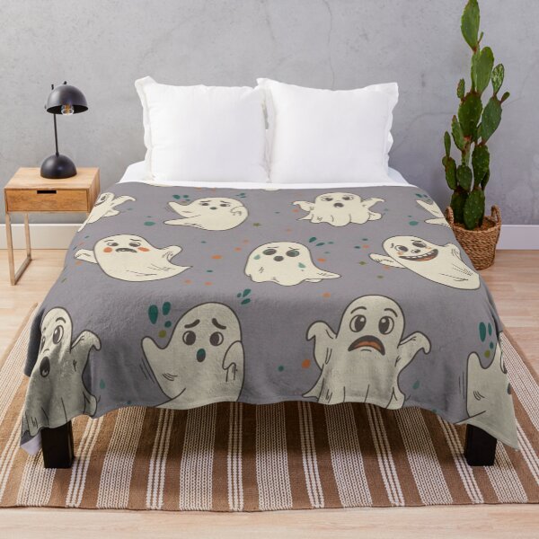 Item preview, Cute Ghost Pattern Halloween Background designed and sold by JoeZigns81.