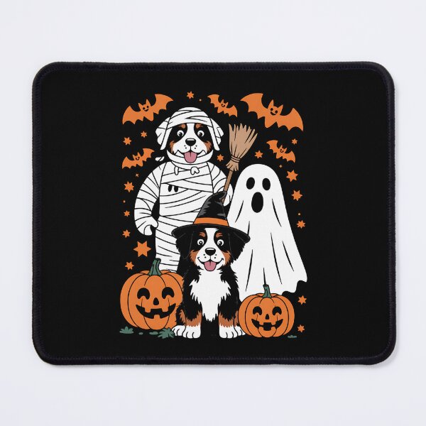 Item preview, Funny Three Bernese Mountain Pumpkin Halloween Dog Lover designed and sold by BakeryDozen.
