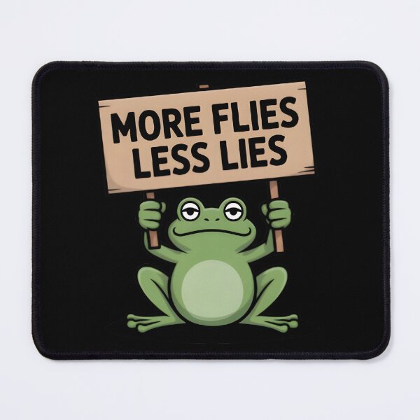 Item preview, Portland Frogs More Flies Less Lies designed and sold by Avenius Graphics.