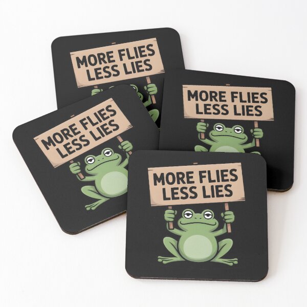 Item preview, Portland Frogs More Flies Less Lies designed and sold by Avenius Graphics.