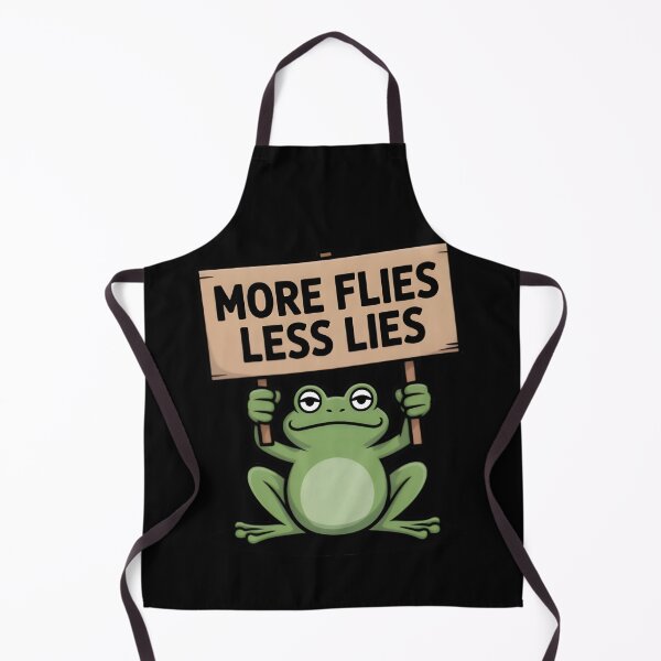 Item preview, Portland Frogs More Flies Less Lies designed and sold by Avenius Graphics.