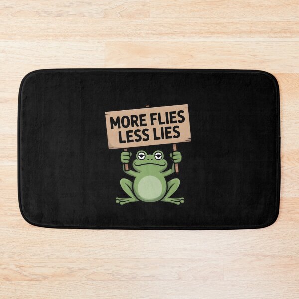 Item preview, Portland Frogs More Flies Less Lies designed and sold by Avenius Graphics.
