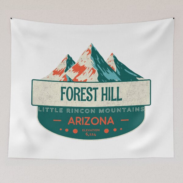 Item preview, Forest Hill, Little Rincon Mountains, Arizona, Mountain Design designed and sold by Wanderful-roads.