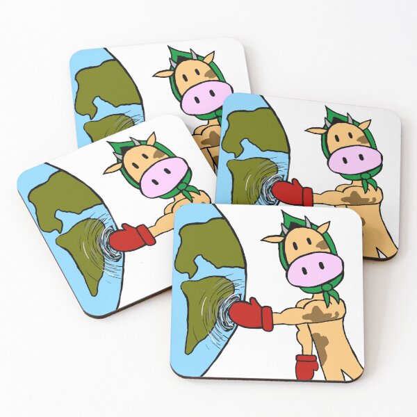 Item preview, Cow in a Kerchief: Fighting the Universe designed and sold by lavercreator.