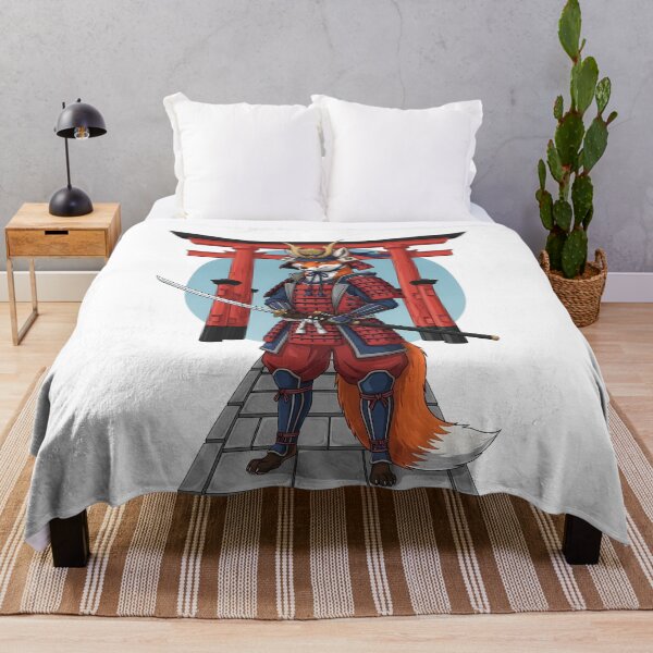 Item preview, Samurai Fox Warrior Japan Kitsune designed and sold by k3rstman1.