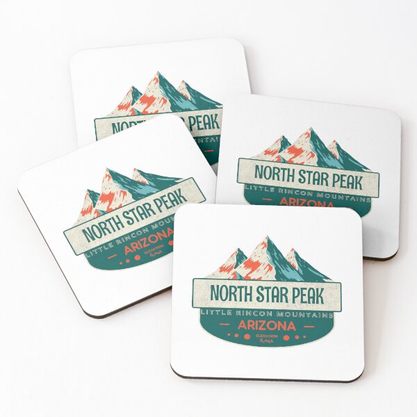 Item preview, North Star Peak, Little Rincon Mountains, Arizona, Mountain Design designed and sold by Wanderful-roads.