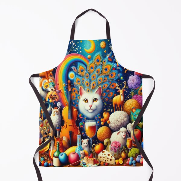 Item preview, Celestial Feast – Whimsical Menagerie Under the Rainbow designed and sold by daweave77.