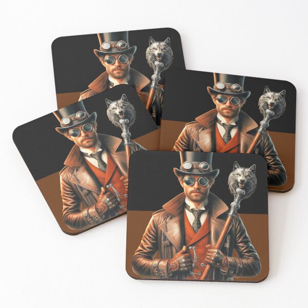 Item preview, Clockwork Gentleman – Steampunk Sentinel of London designed and sold by daweave77.