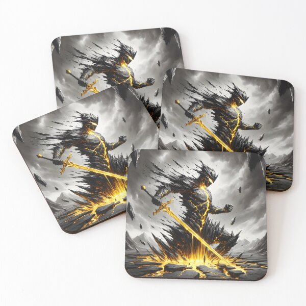 Item preview, Obsidian Warrior, Ai Generated Art  designed and sold by ACC .