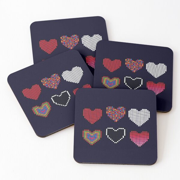 Item preview, Pixel Love designed and sold by chillaxcats.