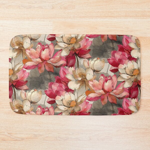 Item preview, Red & White Lotus designed and sold by Tina Veenstra.