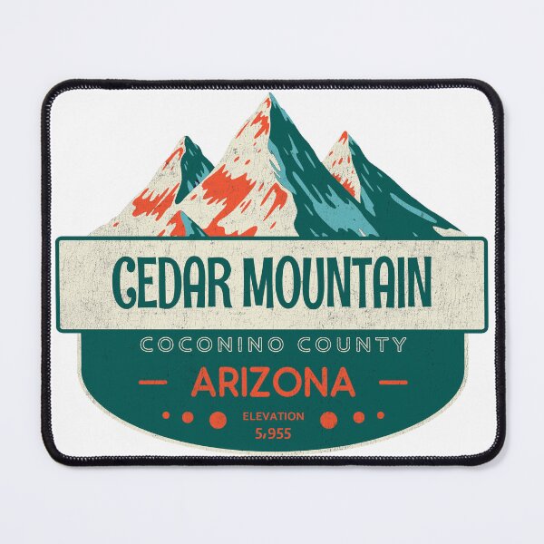 Item preview, Cedar Mountain, Coconino County, Arizona, Mountain Design designed and sold by Wanderful-roads.