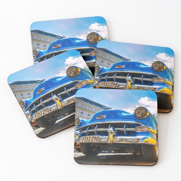Item preview, Classic Cuban Blue Car in Havana, Cuba designed and sold by Paul Thompson Photography.