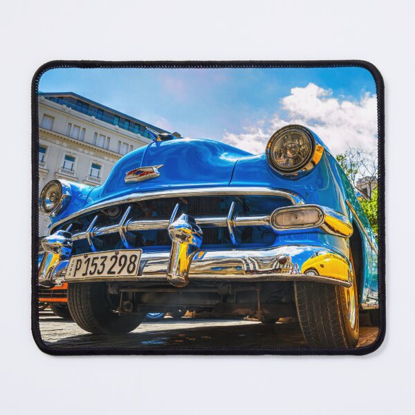 Item preview, Classic Cuban Blue Car in Havana, Cuba designed and sold by Paul Thompson Photography.