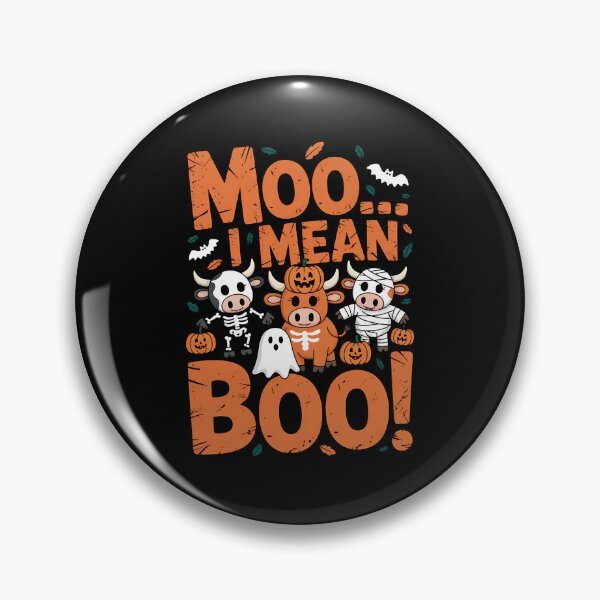 Item preview, Ghost Cow Moo I Mean Boo Halloween Outfit Funny Cow Lover designed and sold by BakeryDozen.