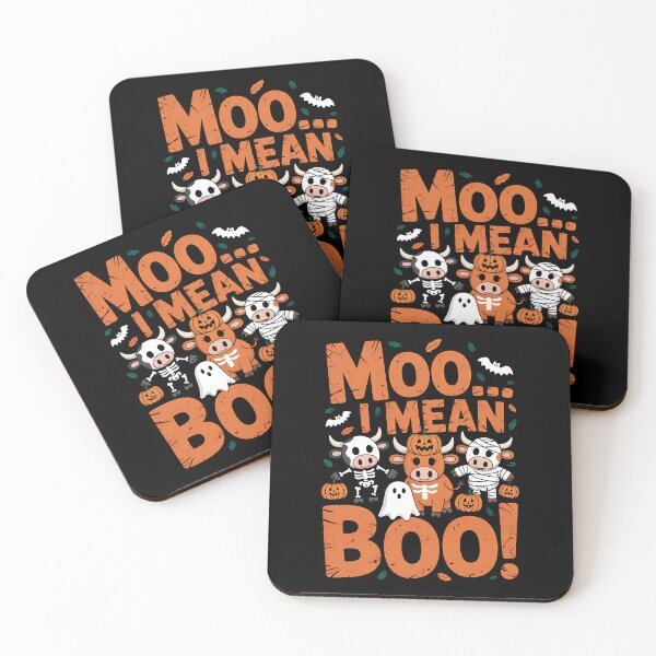 Item preview, Ghost Cow Moo I Mean Boo Halloween Outfit Funny Cow Lover designed and sold by BakeryDozen.