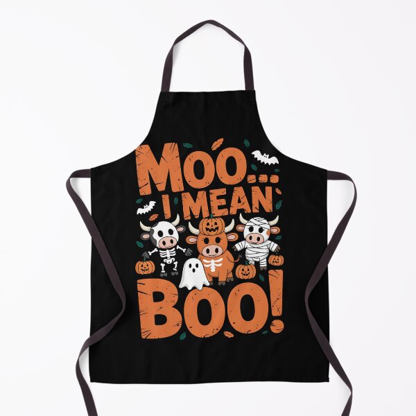 Item preview, Ghost Cow Moo I Mean Boo Halloween Outfit Funny Cow Lover designed and sold by BakeryDozen.
