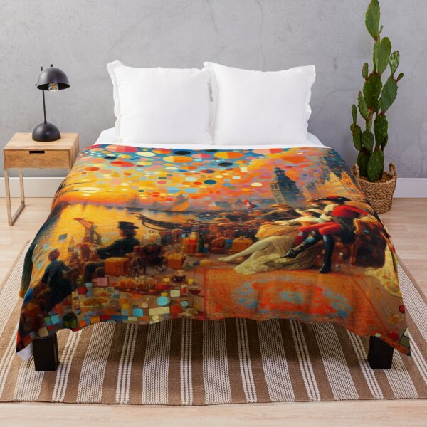 Item preview, Harbor Mosaic – Surreal Trade at Sunset designed and sold by daweave77.