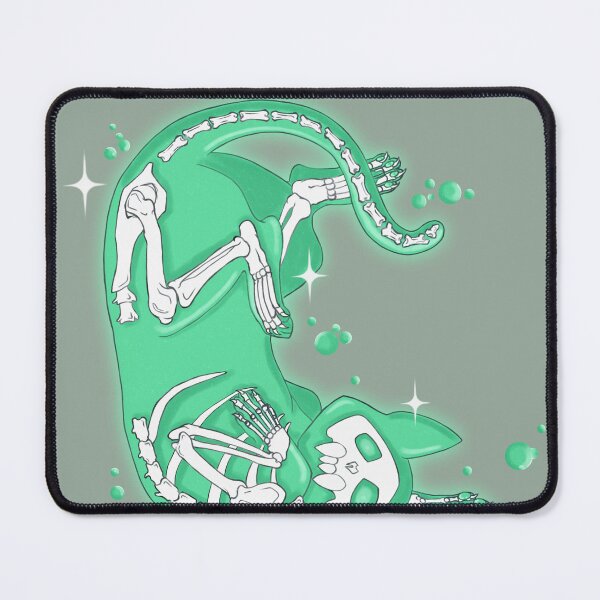 Item preview, Slime Skeleton Cat designed and sold by ishuraden.