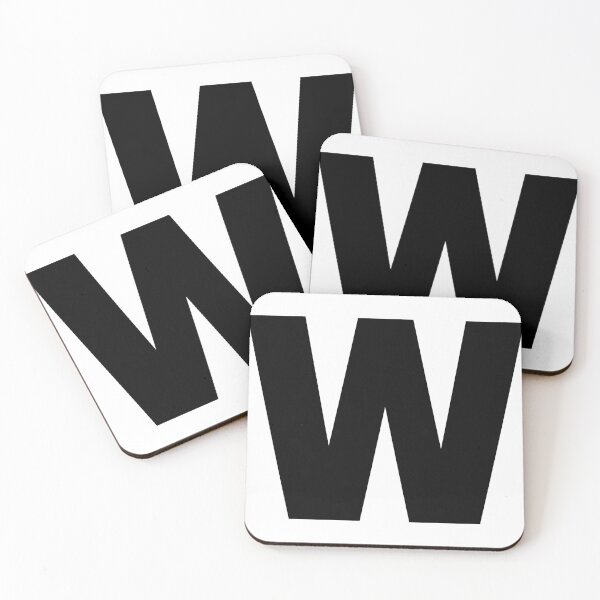 Item preview, Letter W designed and sold by stickerwicker.