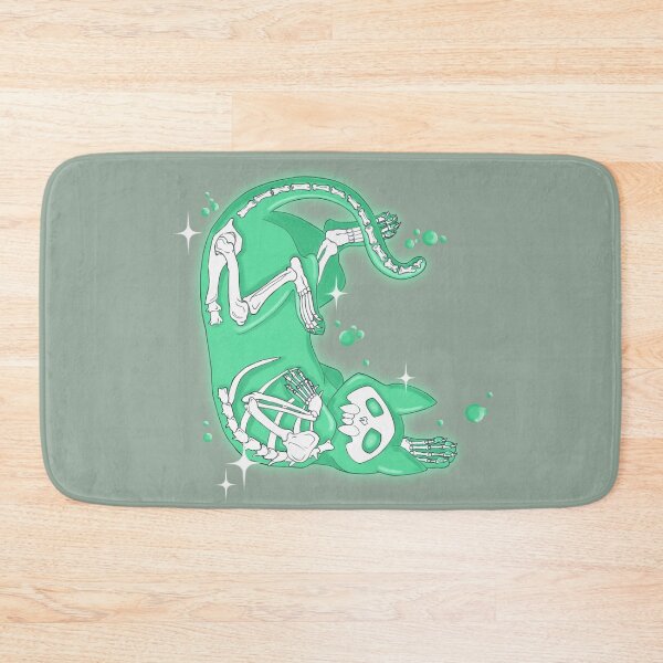 Item preview, Slime Skeleton Cat designed and sold by ishuraden.