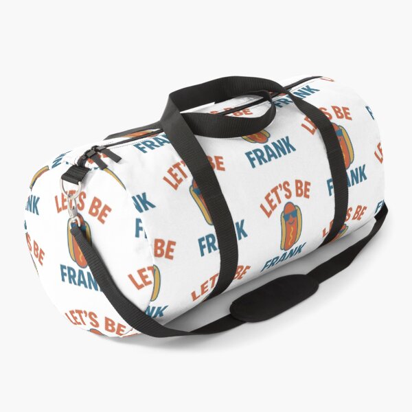 Item preview, Let’s Be Frank Funny Hot Dog Pun Cookout  designed and sold by The Junto Shop.