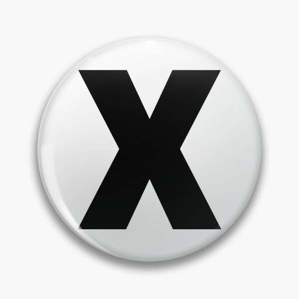 Item preview, Letter X designed and sold by stickerwicker.