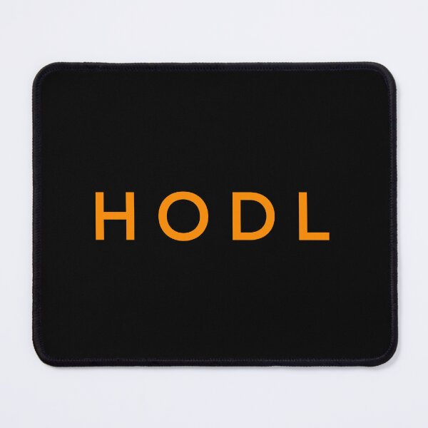 Item preview, Hodl Bitcoin Modern Orange Logo designed and sold by CyberRex.
