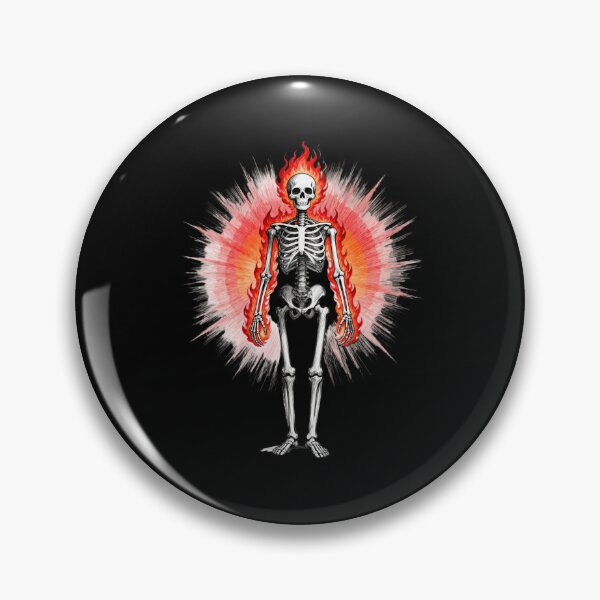 Item preview, Blazing Skeleton Envoy designed and sold by LuckCraftStudio.
