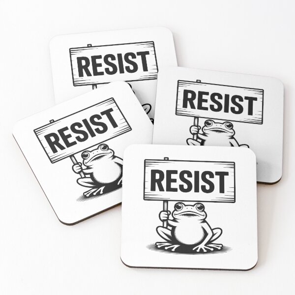 Item preview, Resiste a la rana de Portland designed and sold by Avenius Graphics.