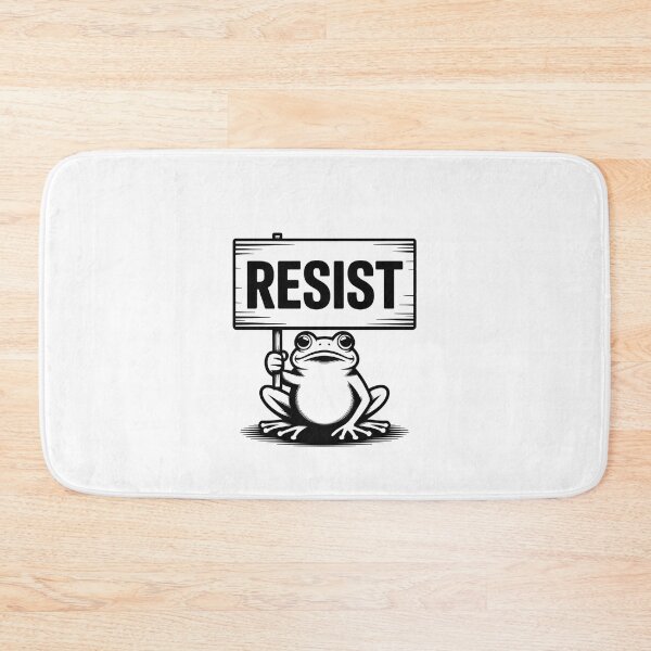 Item preview, Resist Portland Frog  designed and sold by Avenius Graphics.