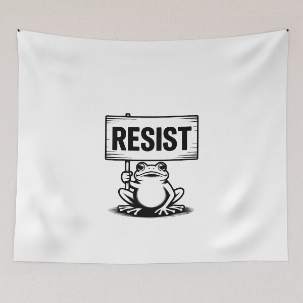 Item preview, Resiste a la rana de Portland designed and sold by Avenius Graphics.