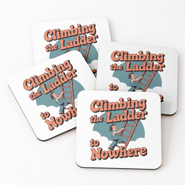 Item preview, Climbing The Ladder to Nowhere designed and sold by NicolasGlowArt.