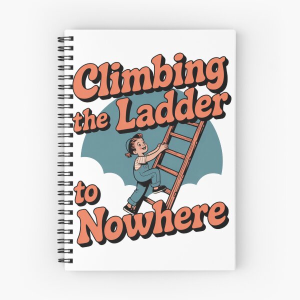 Item preview, Climbing The Ladder to Nowhere designed and sold by NicolasGlowArt.