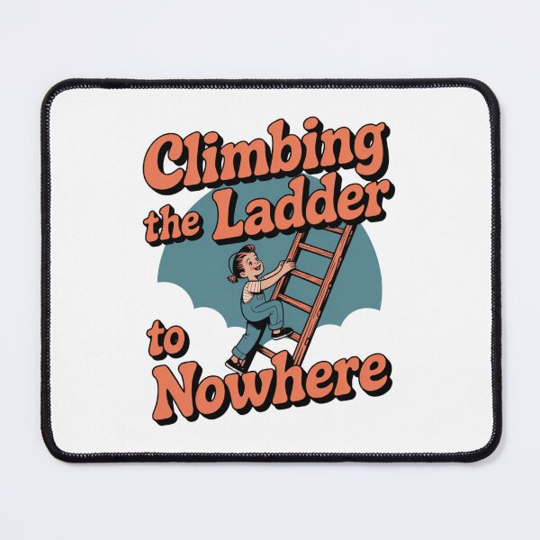 Item preview, Climbing The Ladder to Nowhere designed and sold by NicolasGlowArt.