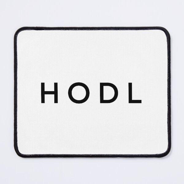 Item preview, Hodl Bitcoin Modern Black Logo designed and sold by CyberRex.