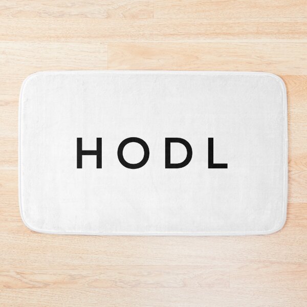 Item preview, Hodl Bitcoin Modern Black Logo designed and sold by CyberRex.