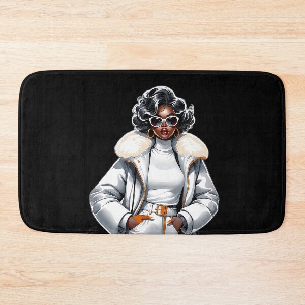 Item preview, Afro White Elegance – Golden Glam Queen designed and sold by Lulunza.