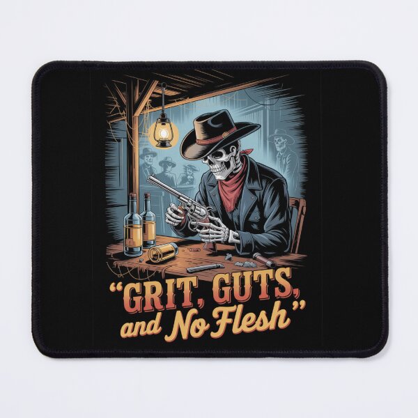 Item preview, cowboy ghost rider - wild west undead - grunge cowboy - skeleton gunslinger - cowboy skeleton - wild west skeleton - outlaw skeleton - vintage western - desert skeleton cowboy - creepy cowboy designed and sold by JansenGS.