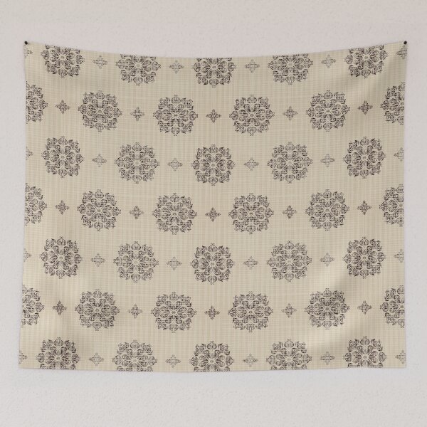Item preview, Ikat Ethnic damask Pattern designed and sold by Natji-Arts.