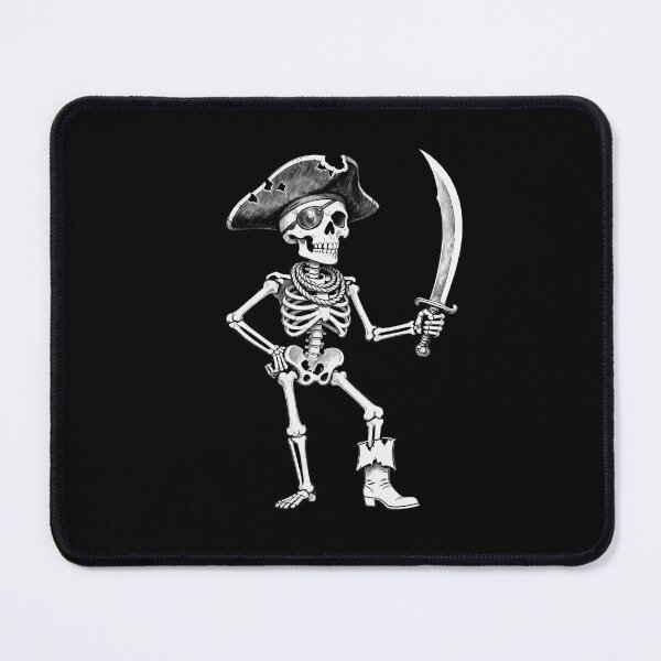 Item preview, Pirate Skeleton Captain designed and sold by LuckCraftStudio.